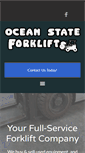 Mobile Screenshot of oceanstateforklifts.com